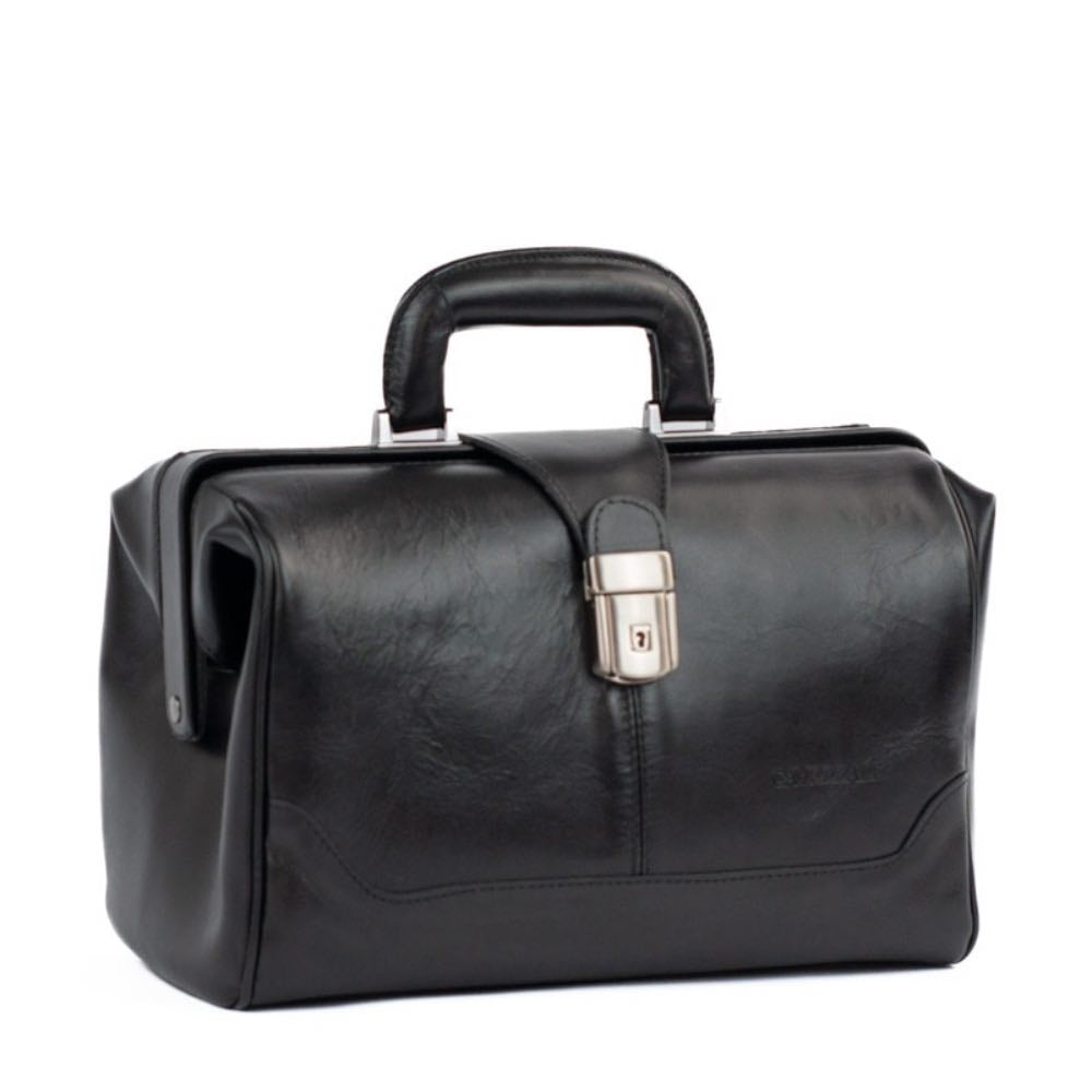 Maleta de Couro Toscana Cavezzale Preto 105475 – cavezzale