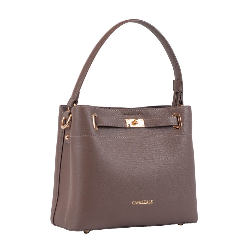 Tote Bag Média Feminina Cavezzale Marrom 105542 – cavezzale
