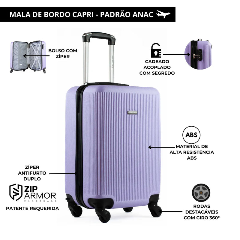 Mala Cavezzale Capri: Lançamento de novas cores