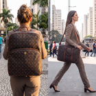 Pasta executiva de couro ou mochila para trabalho