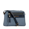 Bolsa Tiracolo Média Couro Monograma Cavezzale Sky/Marinho 105044