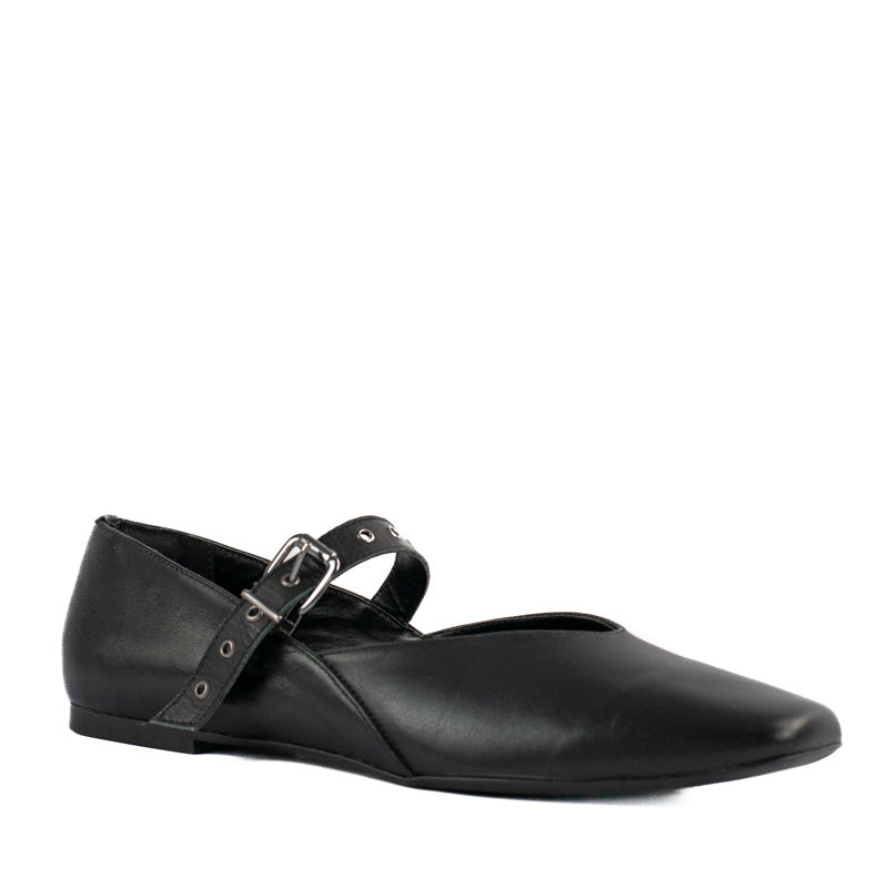 Sapatilha de Couro Cavezzale Atanado Preto 105253