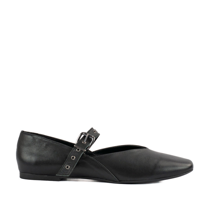 Sapatilha de Couro Cavezzale Atanado Preto 105253