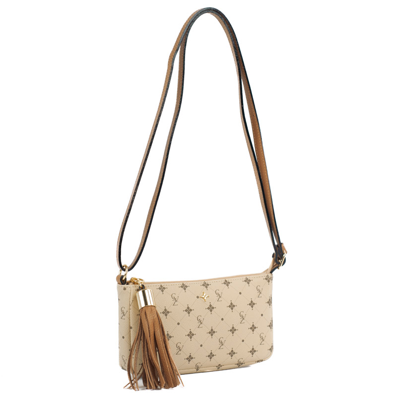 Bolsa Tiracolo Pequena Cavezzale Personnalité Nude/Caramelo 105577
