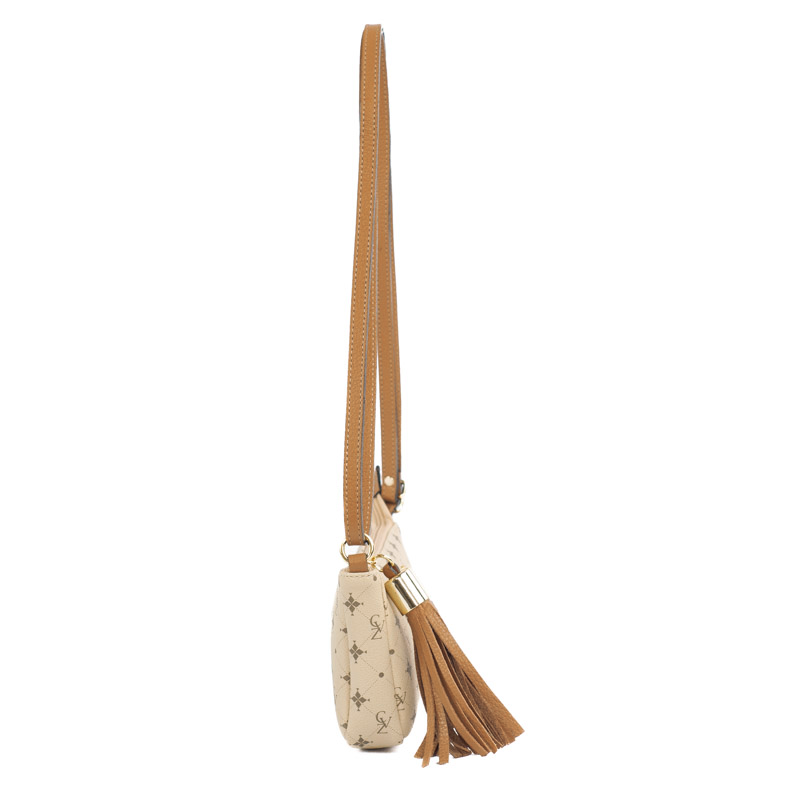 Bolsa Tiracolo Pequena Cavezzale Personnalité Nude/Caramelo 105577