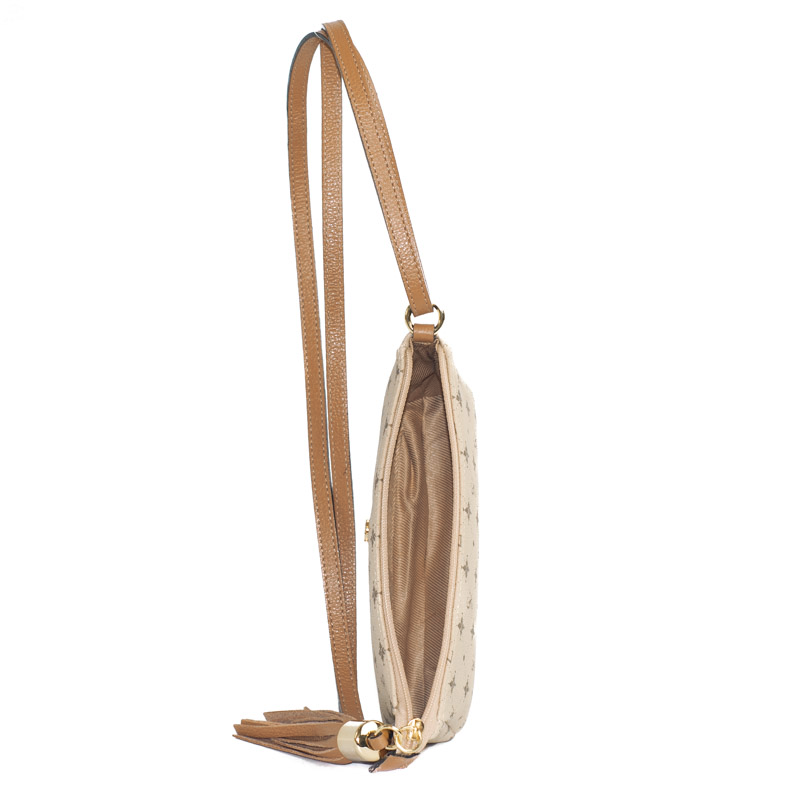 Bolsa Tiracolo Pequena Cavezzale Personnalité Nude/Caramelo 105577