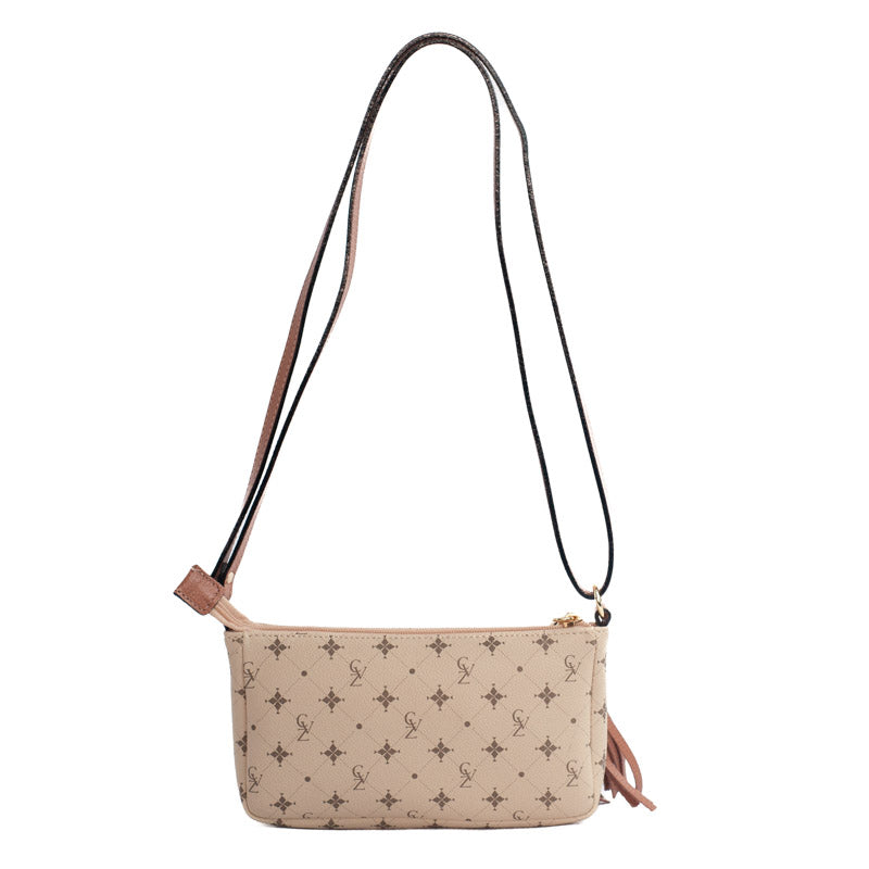 Bolsa Tiracolo Pequena Cavezzale Personnalité Nude/Mousse 105577