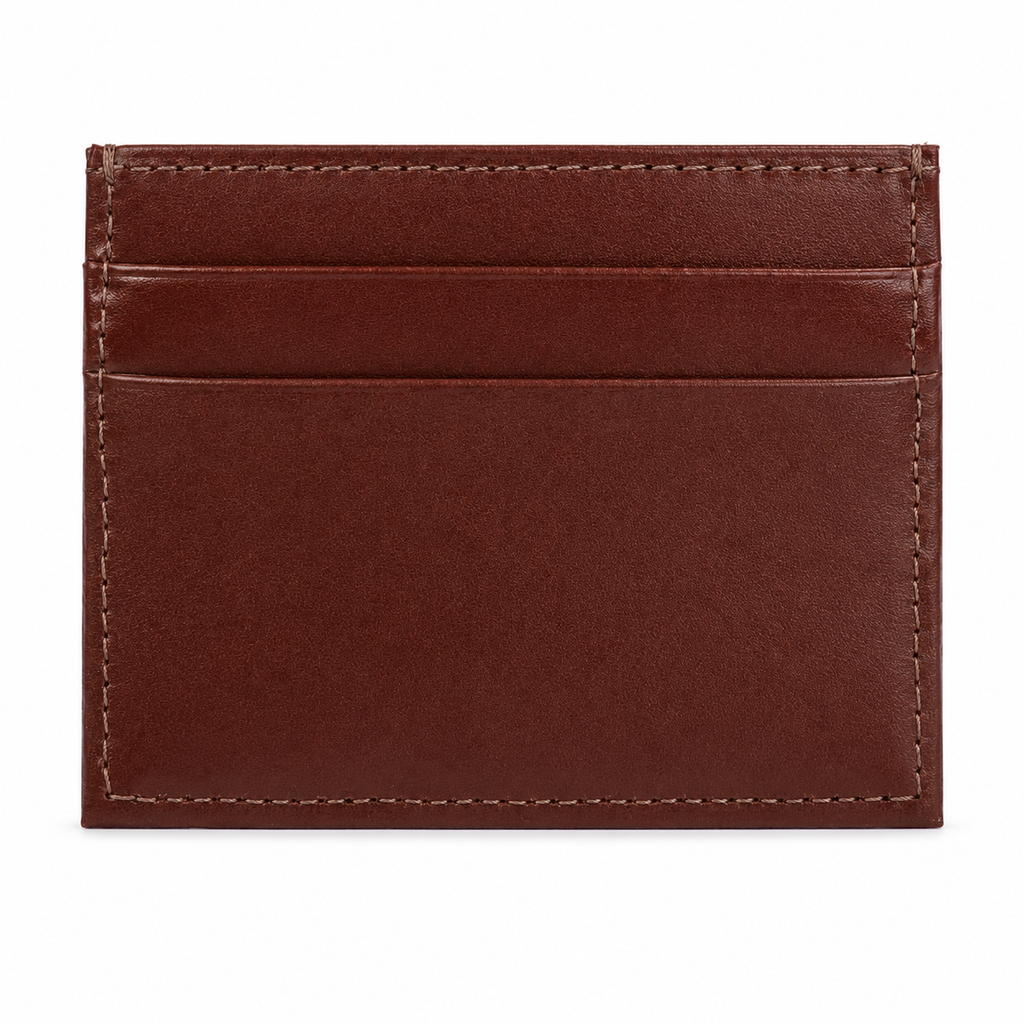 Porta Cartão de Couro Masculina Cavezzale 105898 Conhaque