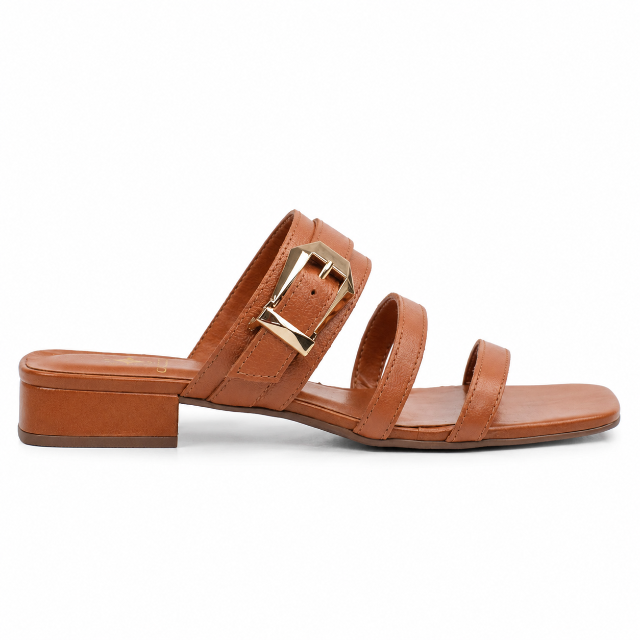 Tamanco de Couro Slim Fly Cavezzale Coconut 105946