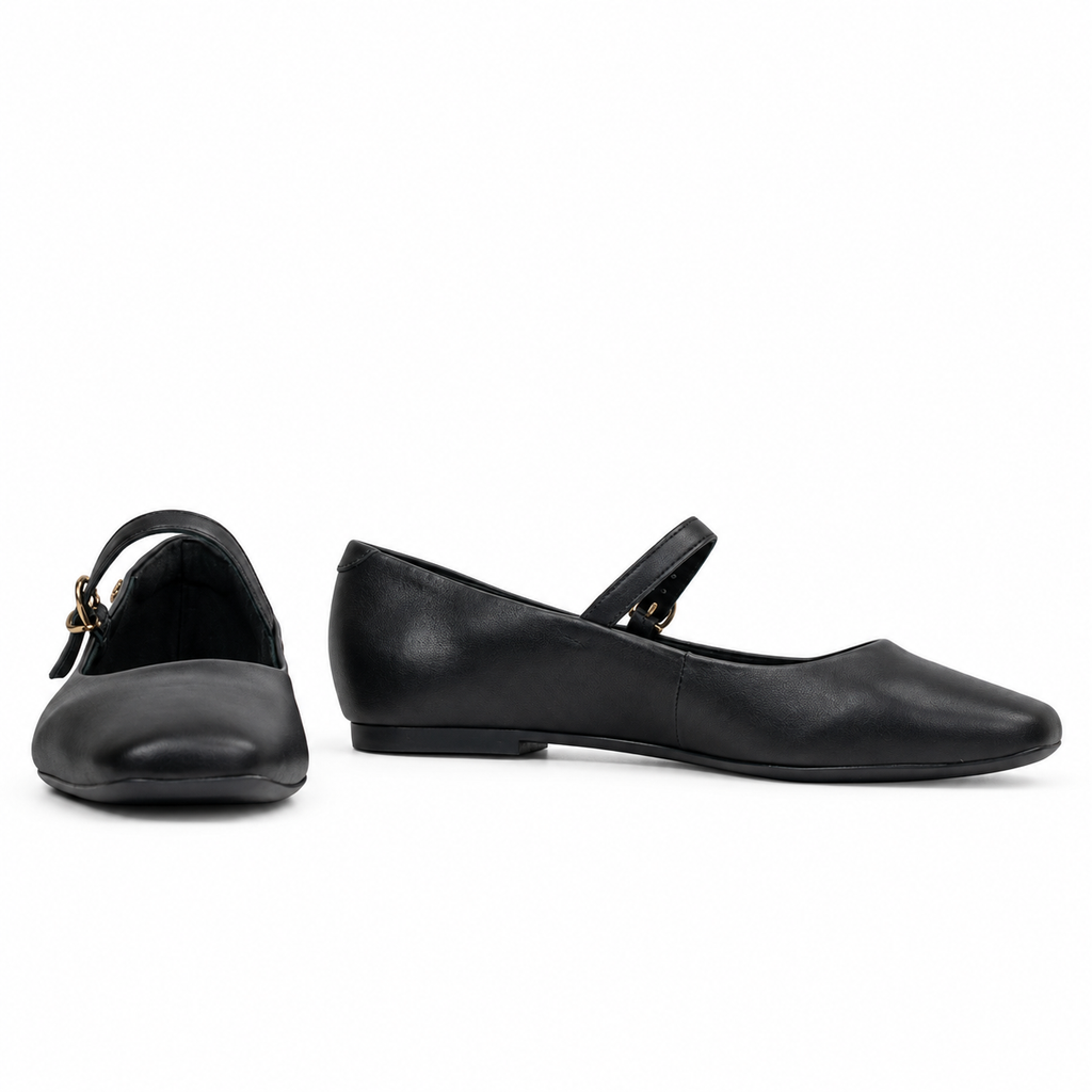 Sapatilha de Couro Atanado Cavezzale Preto 105951