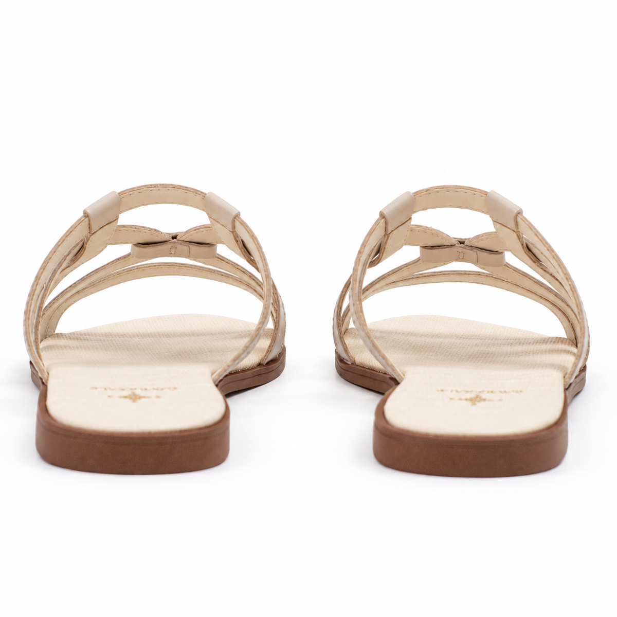 Sandália de Couro Atanado Cavezzale Off White 105963
