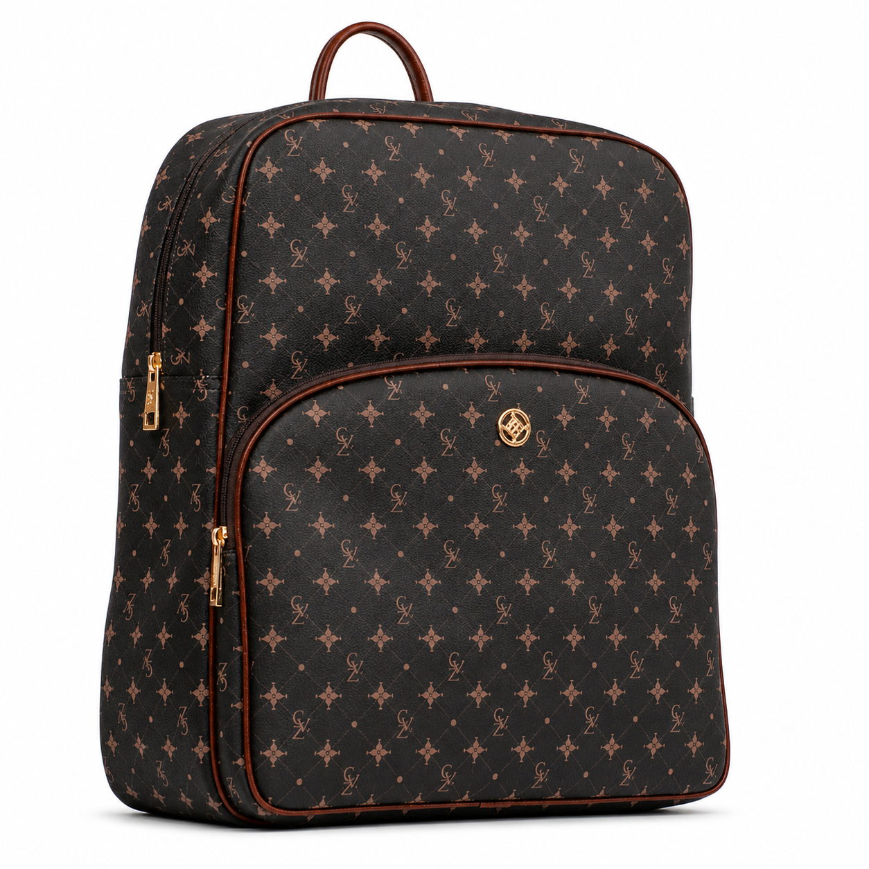 Mochila Feminina Cavezzale Personnalité Chocolate/Toffe 106017