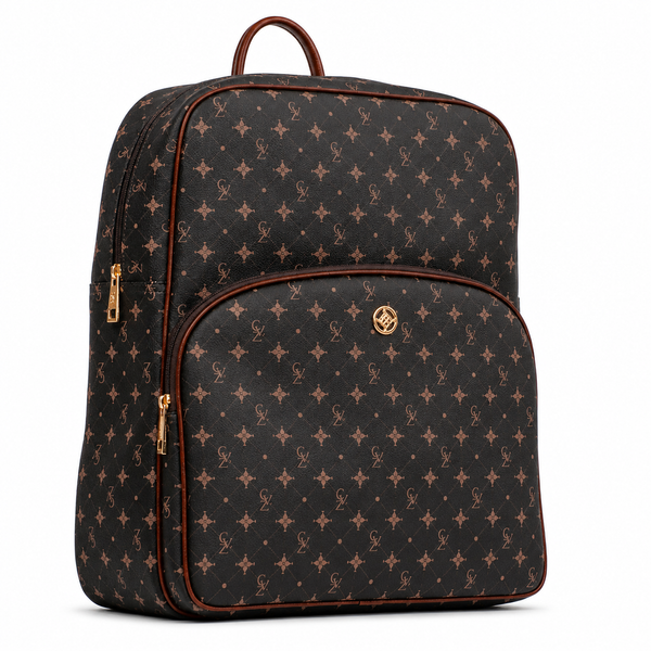 Mochila Feminina Cavezzale Personnalité Chocolate/Toffe 106017