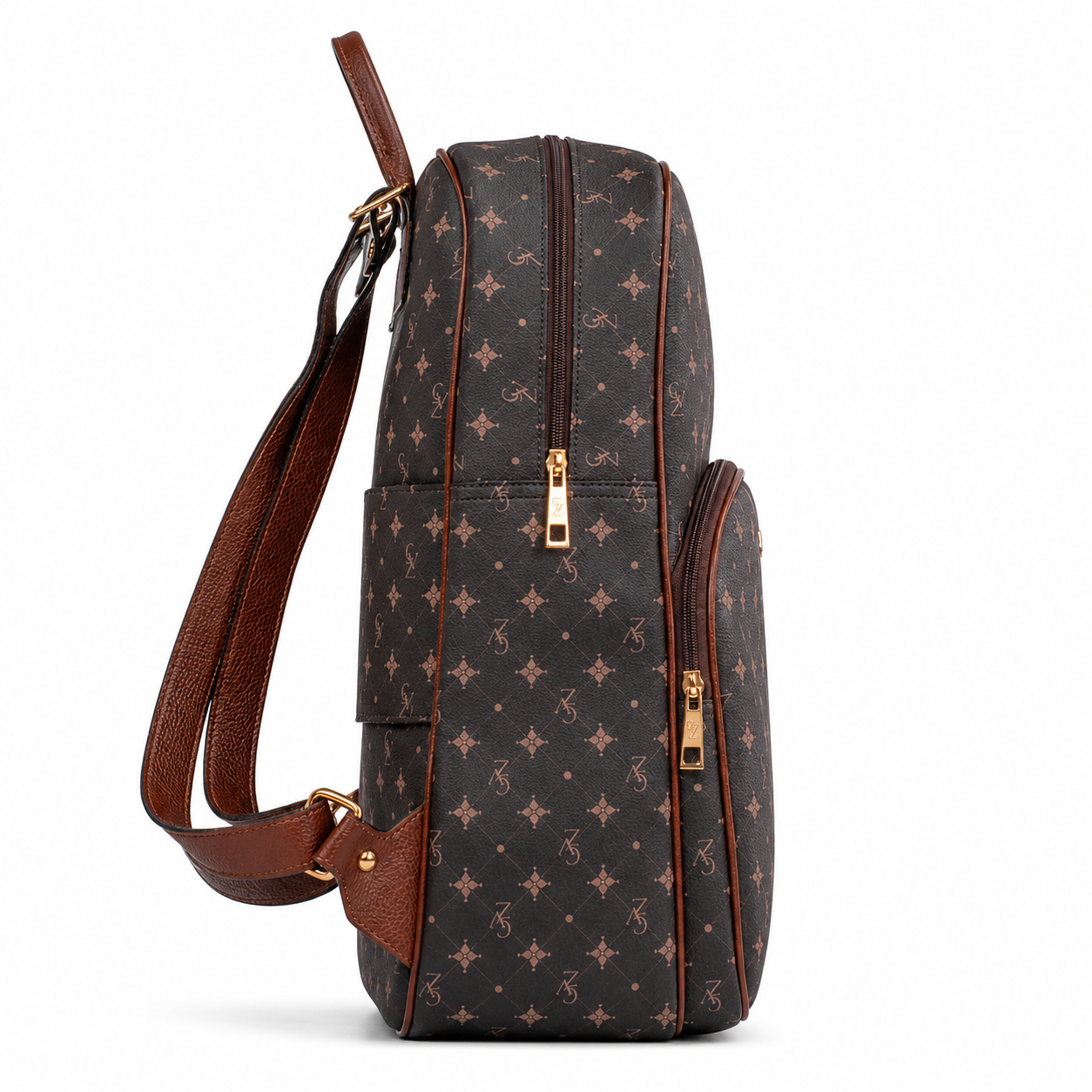 Mochila Feminina Cavezzale Personnalité Chocolate/Toffe 106017