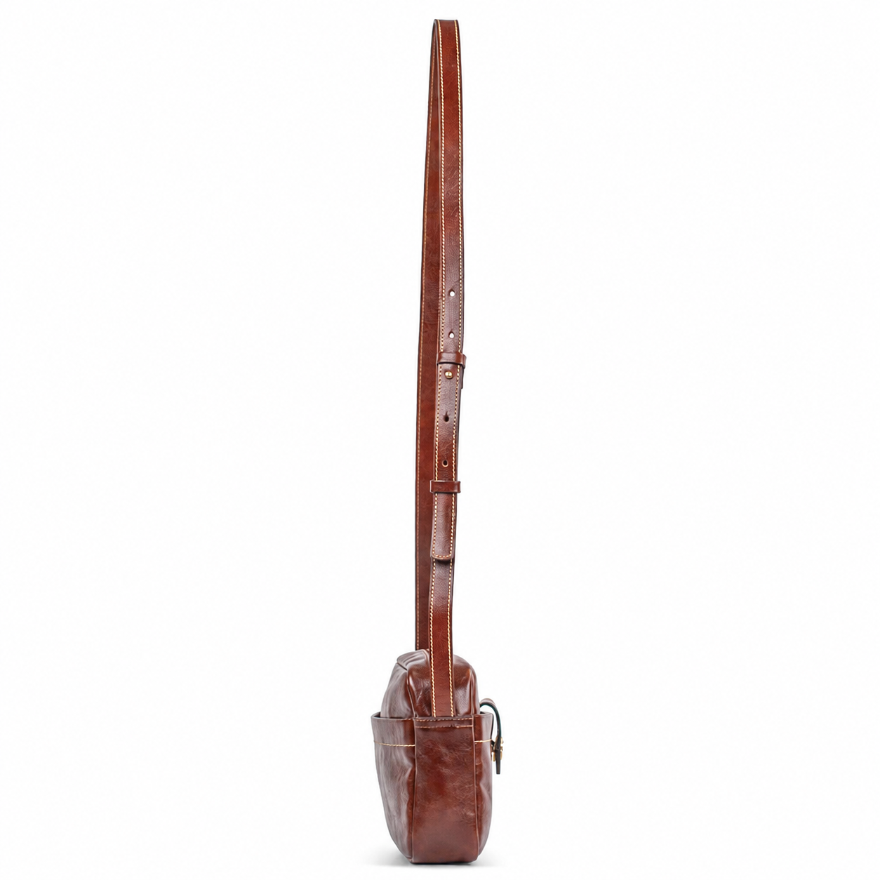 Bolsa Tiracolo Pequena de Couro Cavezzale Pecus Toffe 106019