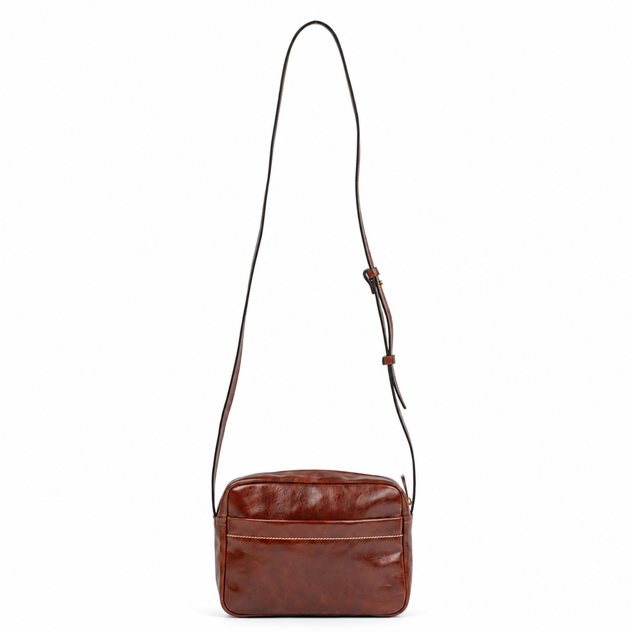 Bolsa Tiracolo Pequena de Couro Cavezzale Pecus Toffe 106019