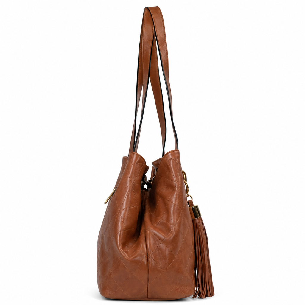 Bolsa de Couro Pecus Cavezzale Caramelo 106020