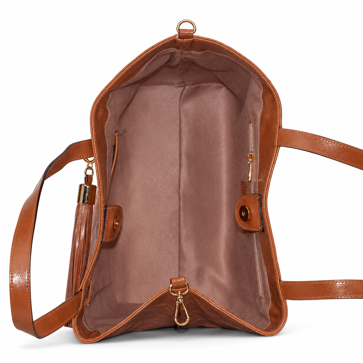 Bolsa de Couro Pecus Cavezzale Caramelo 106020