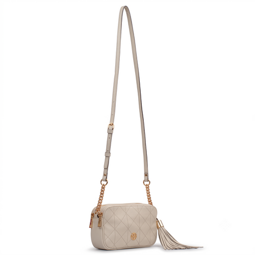 Bolsa de Couro Floater Cavezzale Marfim 106023