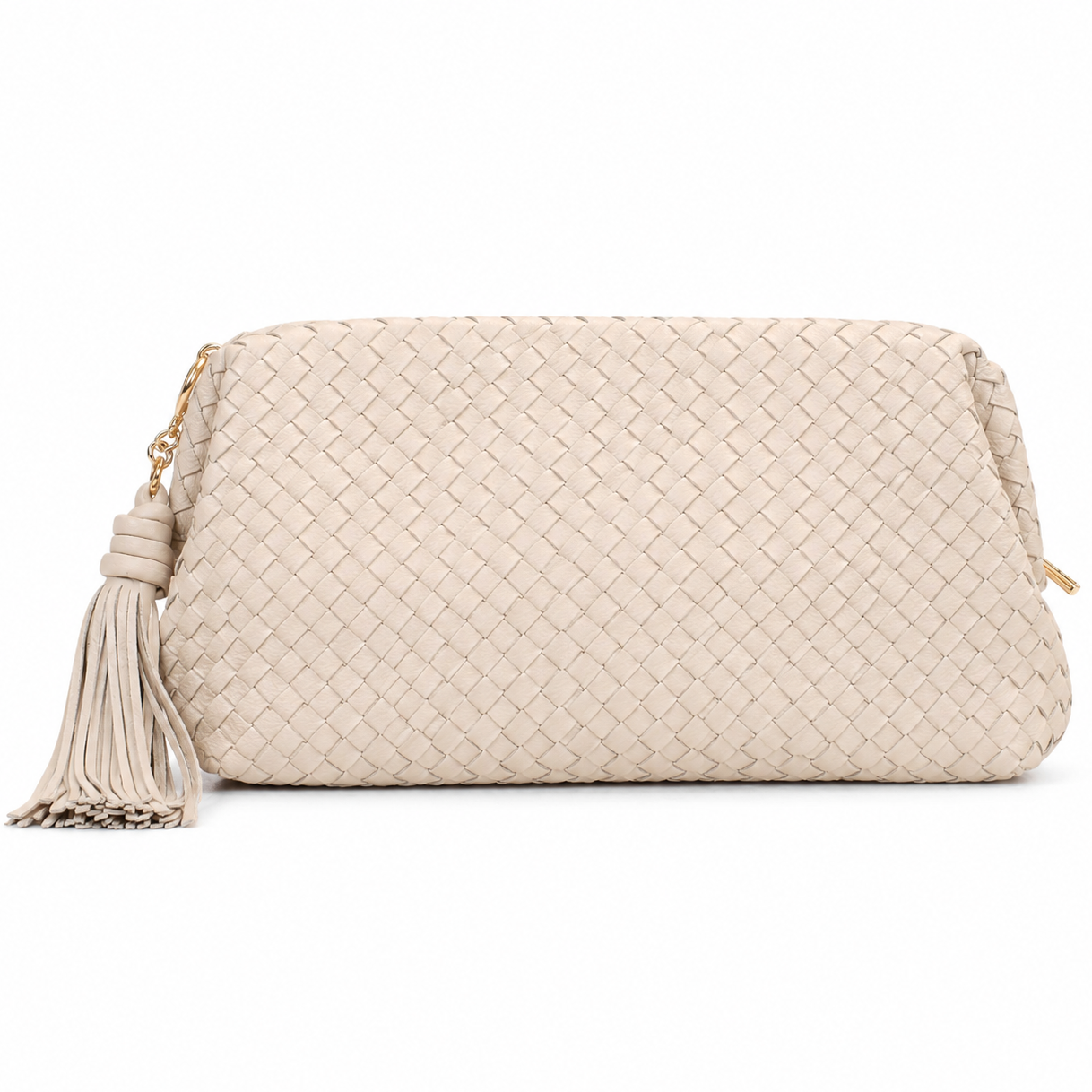 Bolsa Tiracolo de Couro Cavezzale Floater Marfim 106027