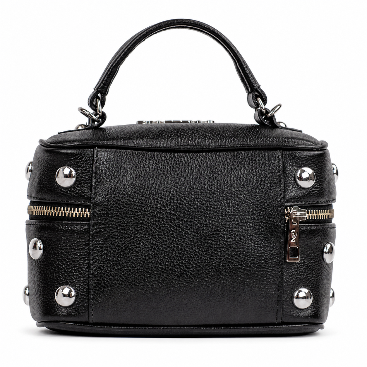 Bolsa Baú de Couro Cavezzale Floater Preto 106029