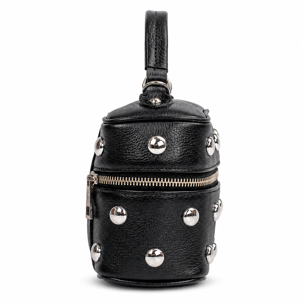 Bolsa Baú de Couro Cavezzale Floater Preto 106029