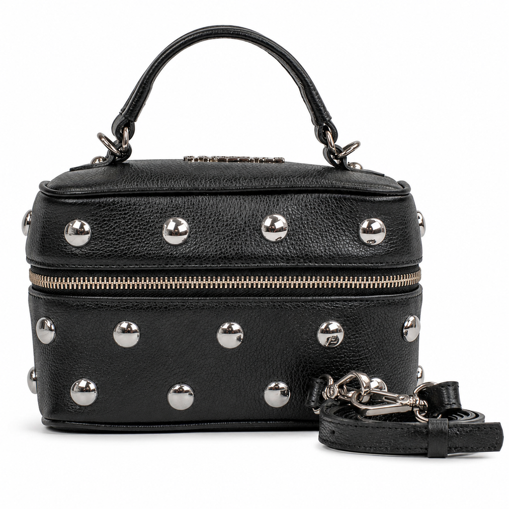 Bolsa Baú de Couro Cavezzale Floater Preto 106029
