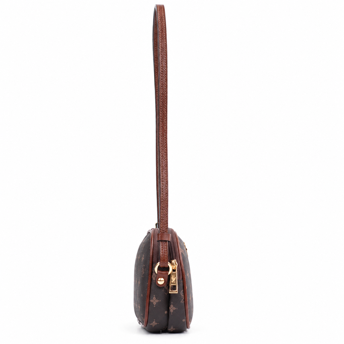 Bolsa Tiracolo Pequena Feminina Cavezzale Personnalité Chocolate/Toffe 106048
