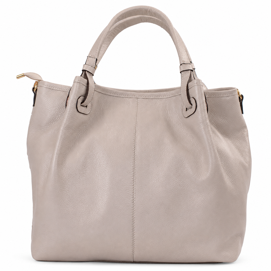 Bolsa de Couro Floter Cavezzale Off White 106056