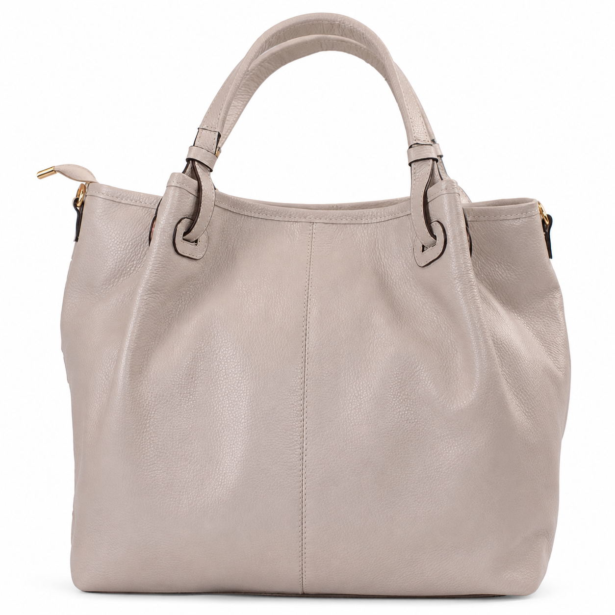 Bolsa de Couro Floter Cavezzale Off White 106056