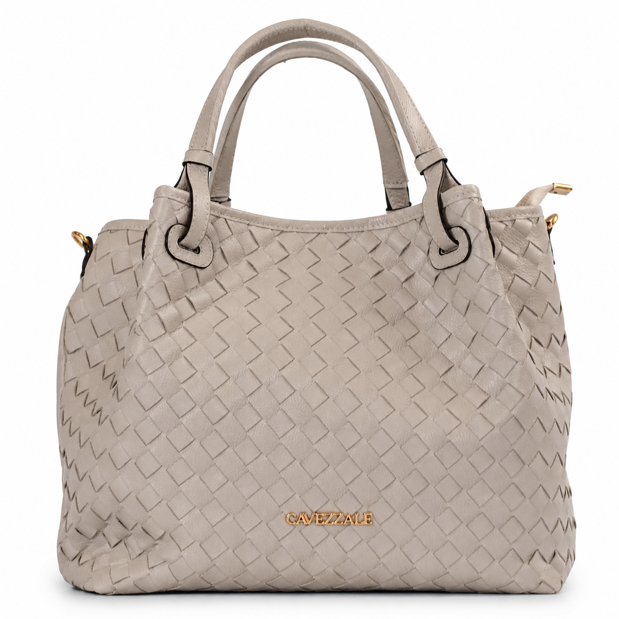 Bolsa de Couro Floter Cavezzale Off White 106056