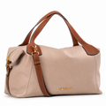 Bolsa de Couro Floter Cavezzale Nude/Canyon 106057