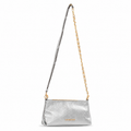 Bolsa de Couro Floter Cavezzale Prata 106061