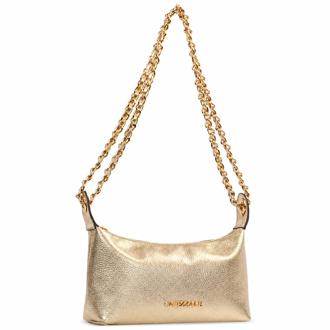 Bolsa de Couro Floter Cavezzale Ouro Light 106062