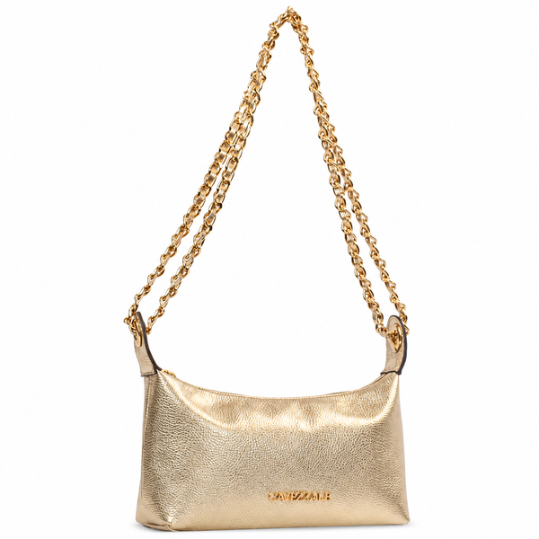 Bolsa de Couro Floter Cavezzale Ouro Light 106062