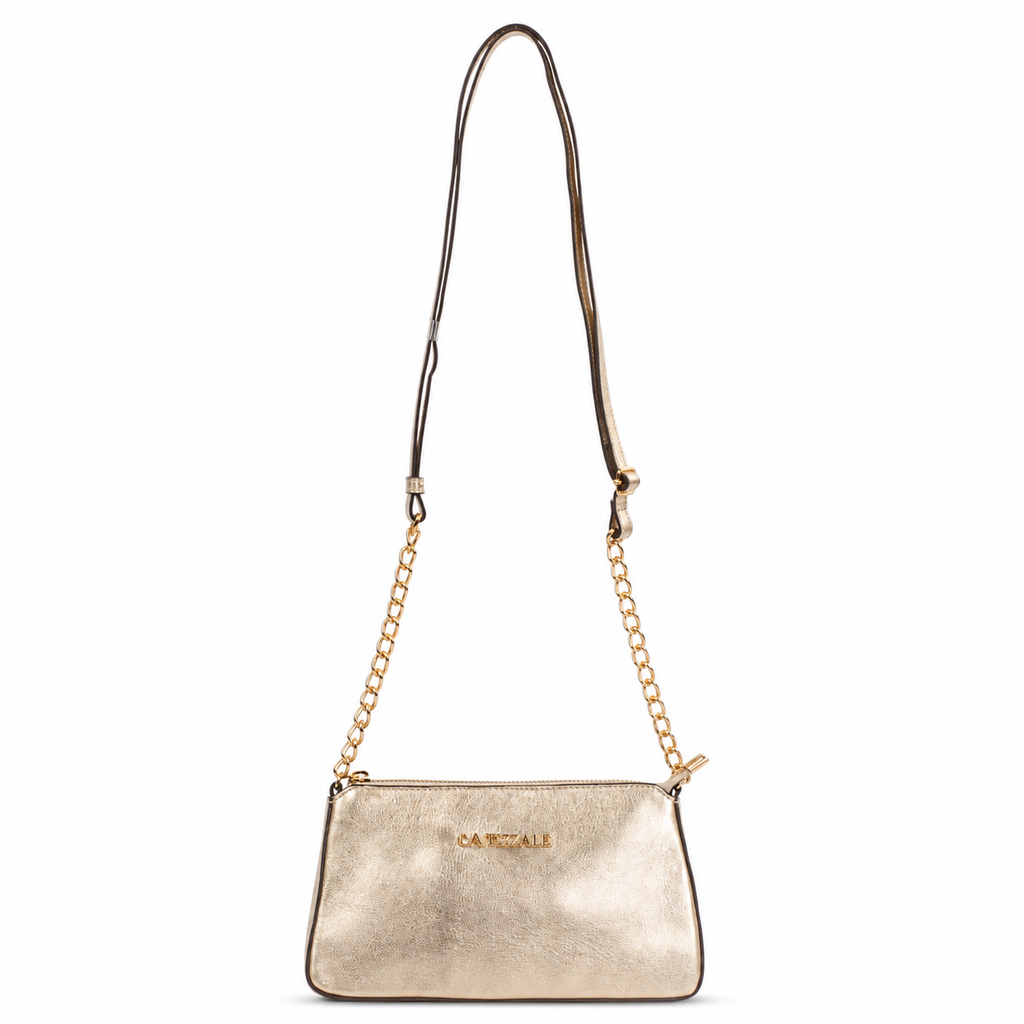 Bolsa de Couro Floter Cavezzale Ouro Light 106063