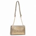Bolsa de Couro Floter Cavezzale Ouro Light 106095