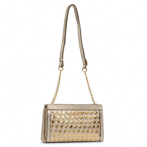 Bolsa de Couro Floter Cavezzale Ouro Light 106095