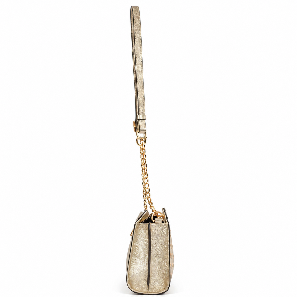 Bolsa de Couro Floter Cavezzale Ouro Light 106095