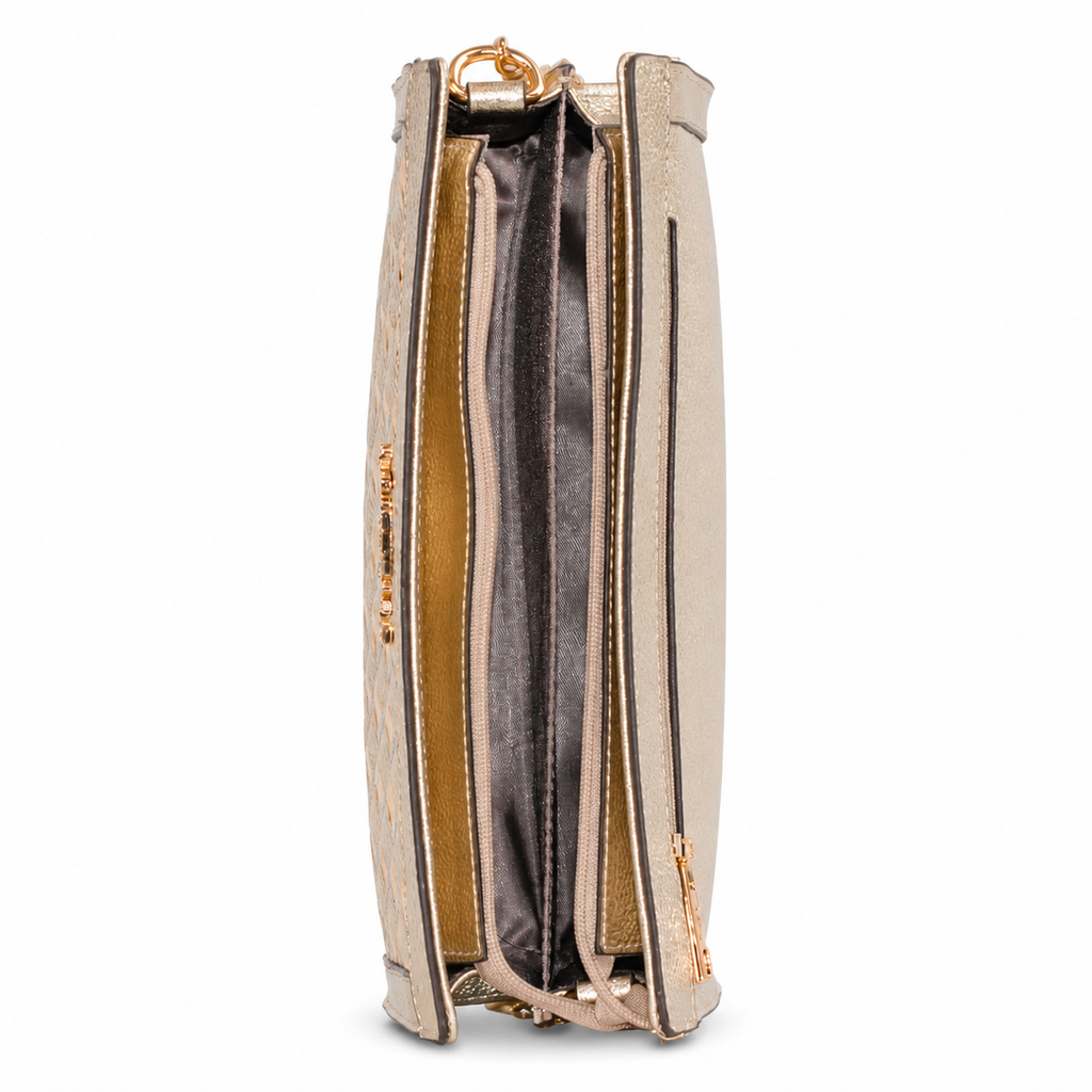 Bolsa de Couro Floter Cavezzale Ouro Light 106095