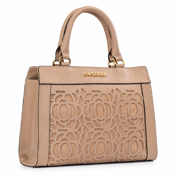 Bolsa de Couro Floter Cavezzale Nude 106103