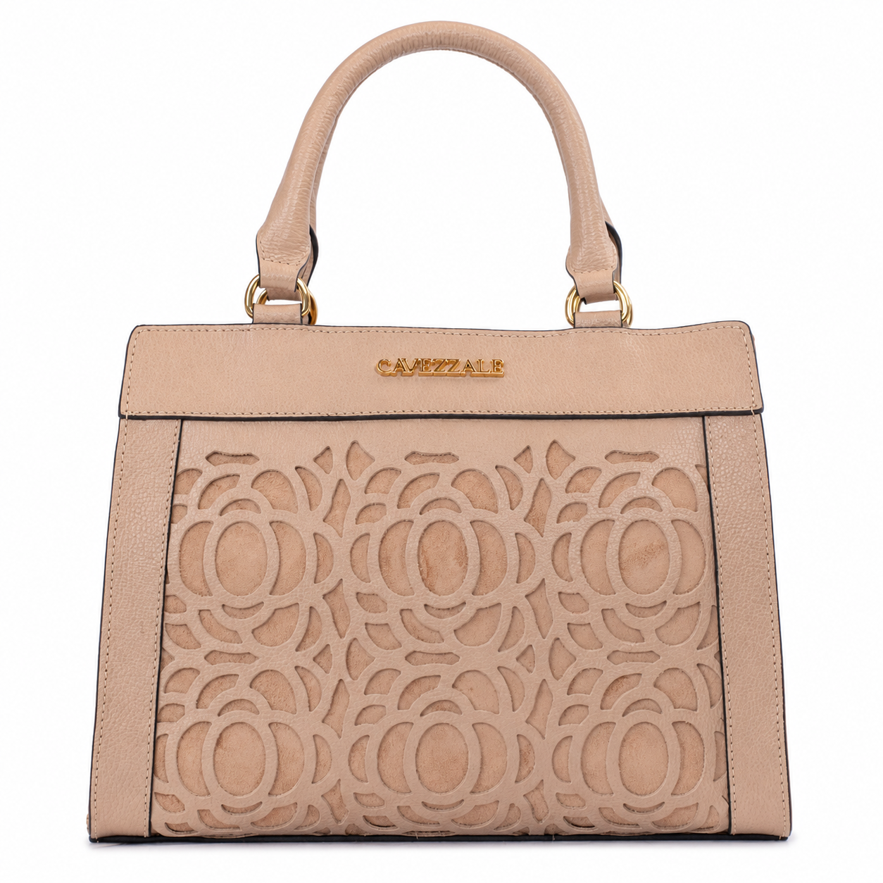Bolsa de Couro Floter Cavezzale Nude 106103