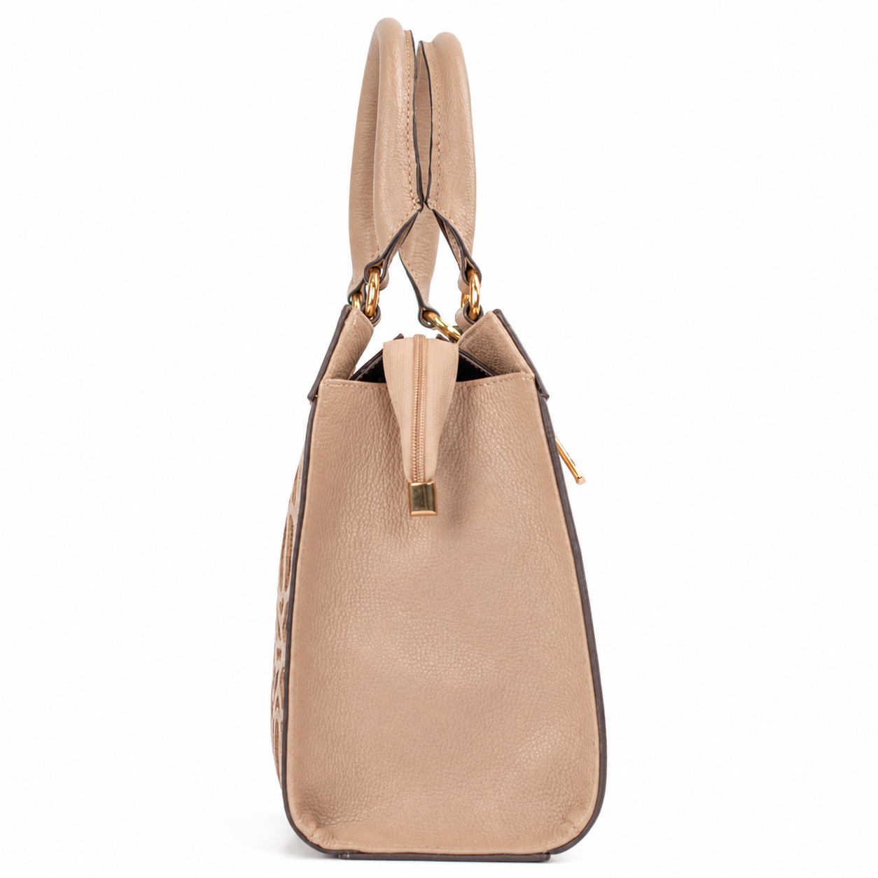 Bolsa de Couro Floter Cavezzale Nude 106103