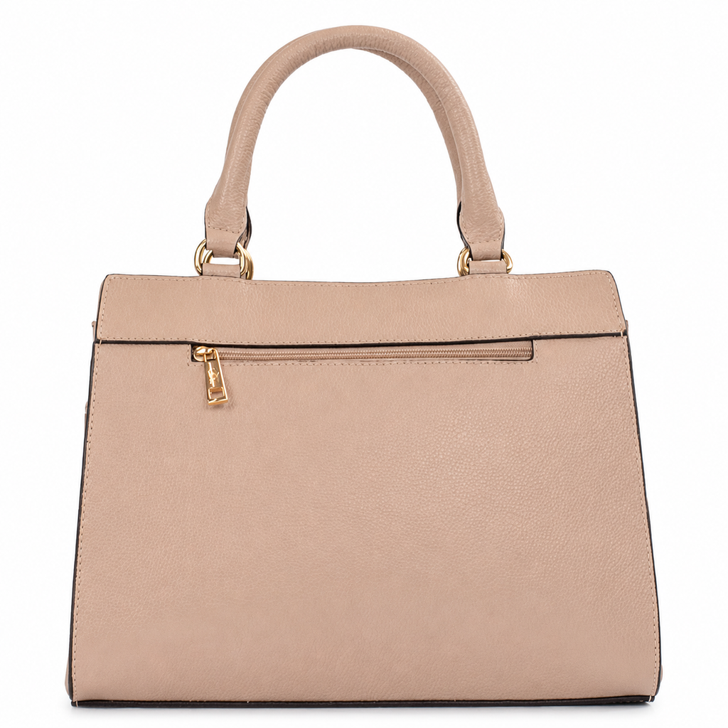 Bolsa de Couro Floter Cavezzale Nude 106103