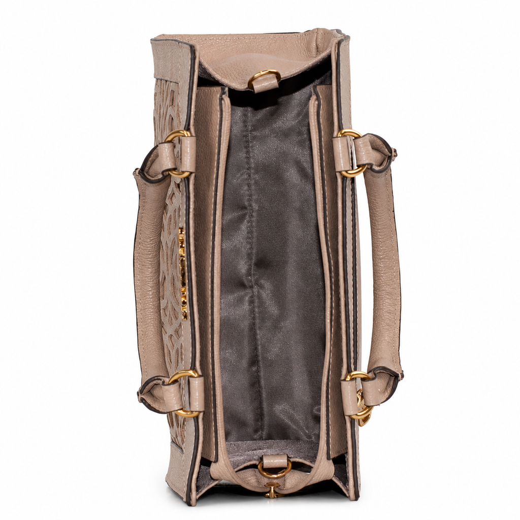 Bolsa de Couro Floter Cavezzale Nude 106103