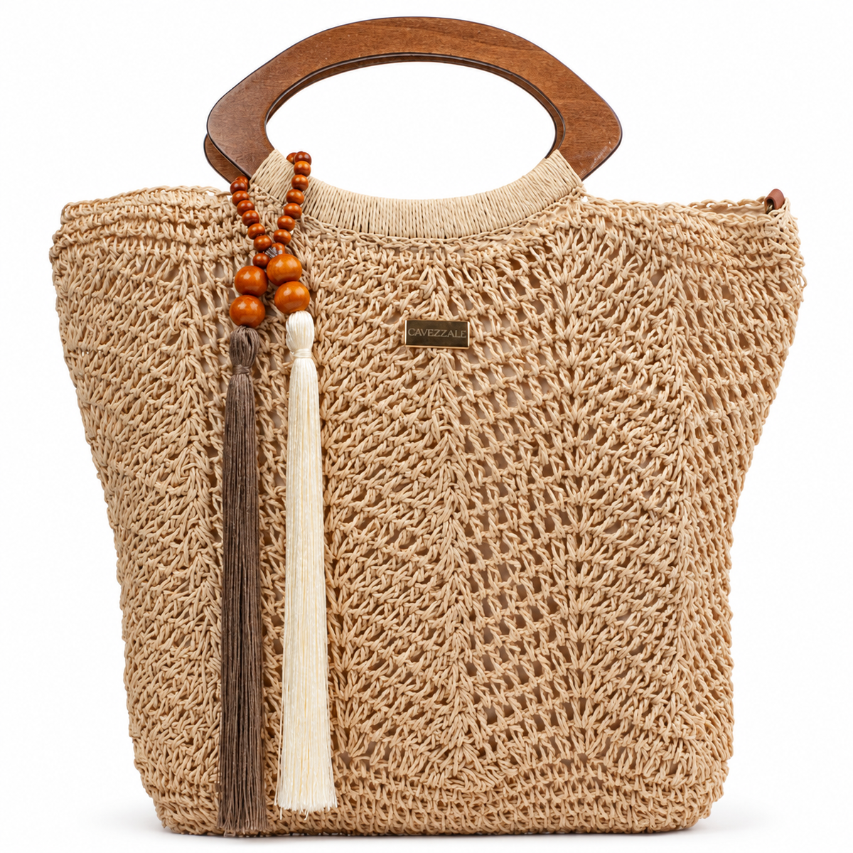 Bolsa de Palha Feminina Grande Natural Cavezzale 106168