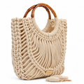 Bolsa Macramê Feminina Média Cavezzale 106171