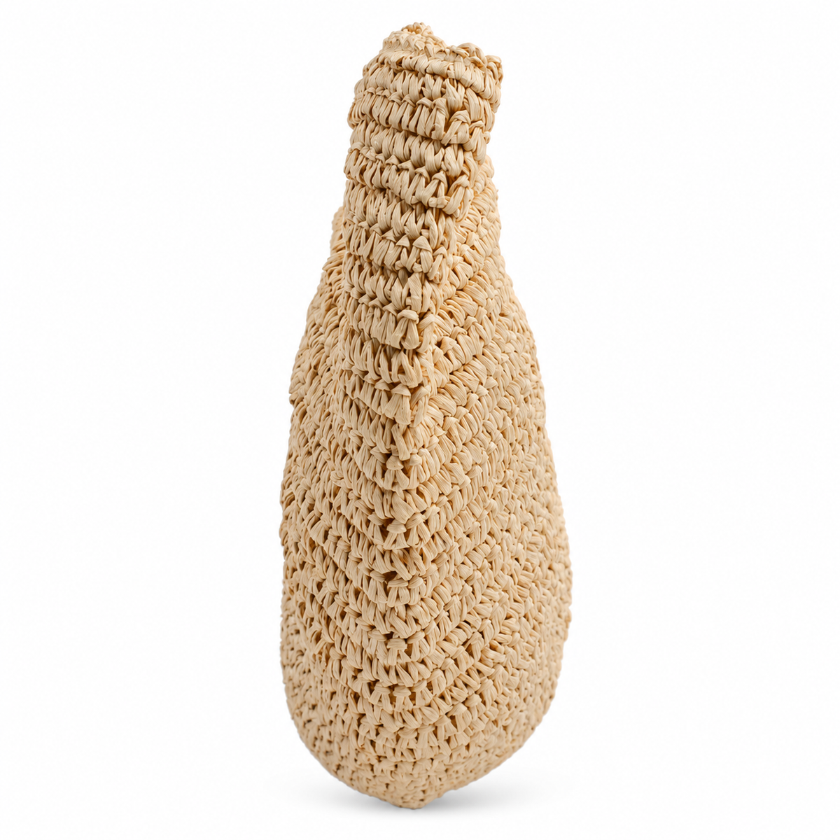 Bolsa de Palha Meia Lua Grande Feminina Bege Cavezzale 106173