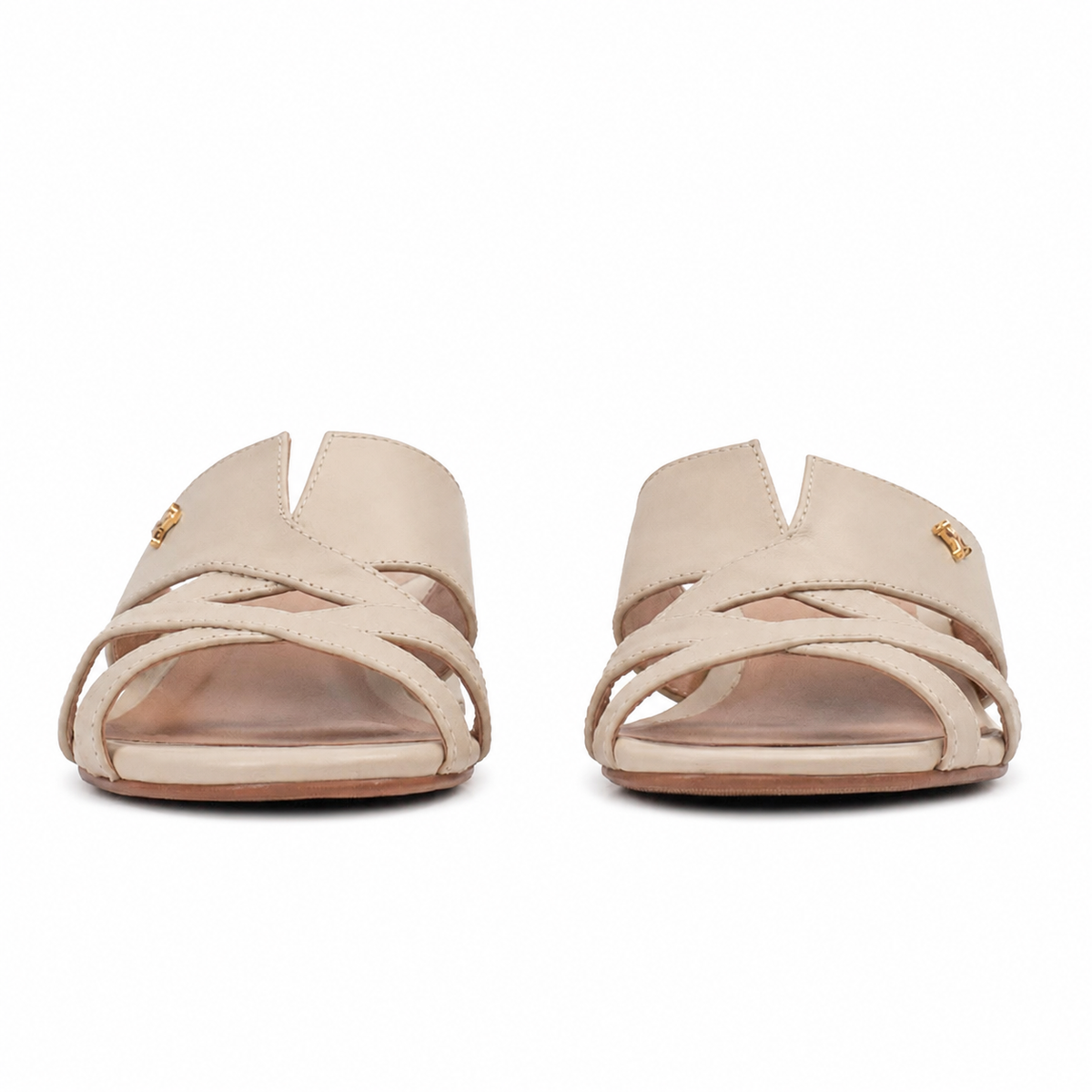 Tamanco de Couro New Veneto Cavezzale Off White 106000