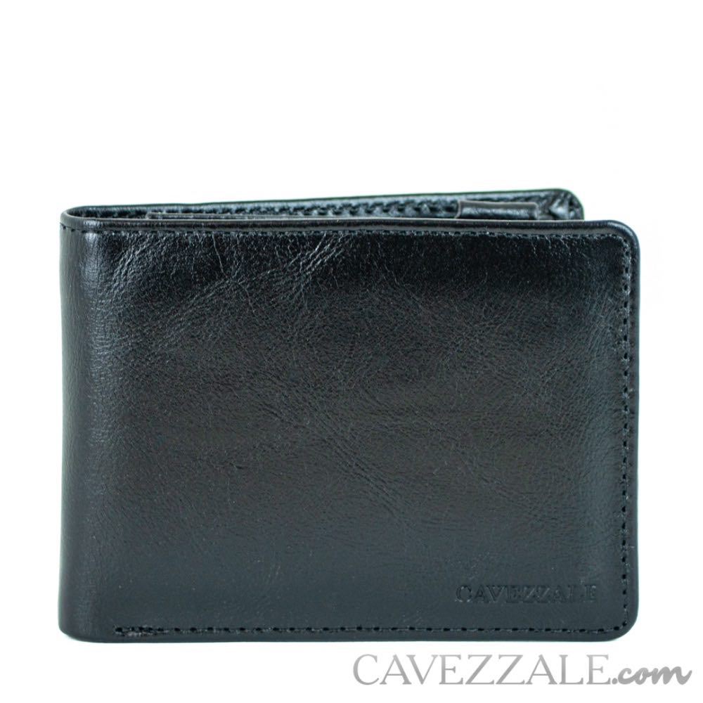 Carteira de Couro Masculina Cavezzale Preto 050033
